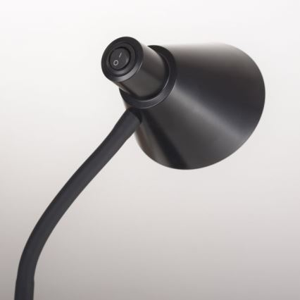 JUST LIGHT. 11248-18 - Candeeiro de mesa LED flexível PIXIE LED/4,5W/230V preto