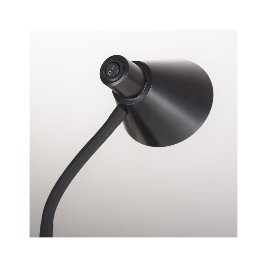 JUST LIGHT. 11248-18 - Candeeiro de mesa LED flexível PIXIE LED/4,5W/230V preto