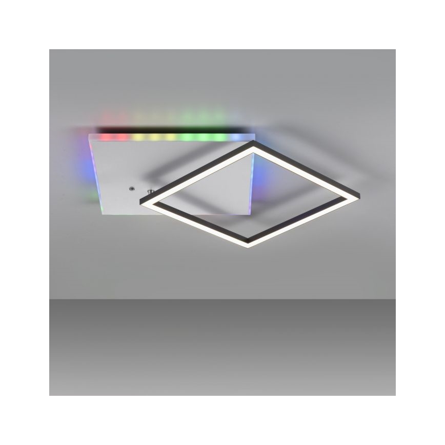 JUST LIGHT. 11327-95 - Iluminação de teto LED RGBW com regulação RENDA LED/31W/230V 2700-5000K + comando