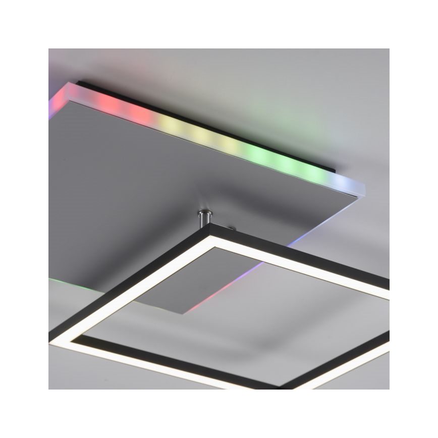 JUST LIGHT. 11327-95 - Iluminação de teto LED RGBW com regulação RENDA LED/31W/230V 2700-5000K + comando