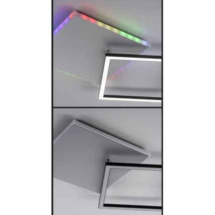 JUST LIGHT. 11327-95 - Iluminação de teto LED RGBW com regulação RENDA LED/31W/230V 2700-5000K + comando