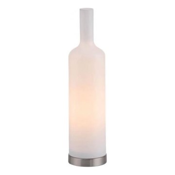JUST LIGHT. 14006-16 - Candeeiro de mesa BOTTLE 1xE14/25W/230V branco