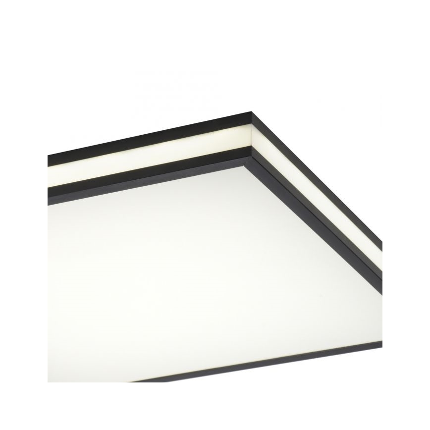 JUST LIGHT. 14110-18 - Iluminação de teto LED RGBW com regulação MARIO BLACK LED/19,5W/230V 2700-5000K + comando