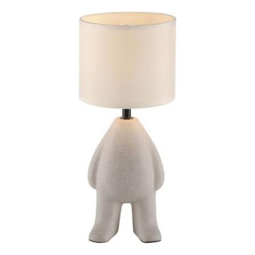 JUST LIGHT. 14191-39 - Candeeiro de mesa TED 1xE27/25W/230V bege