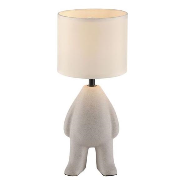 JUST LIGHT. 14191-39 - Candeeiro de mesa TED 1xE27/25W/230V bege