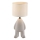 JUST LIGHT. 14191-39 - Candeeiro de mesa TED 1xE27/25W/230V bege