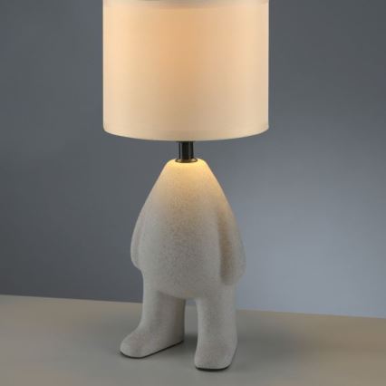 JUST LIGHT. 14191-39 - Candeeiro de mesa TED 1xE27/25W/230V bege