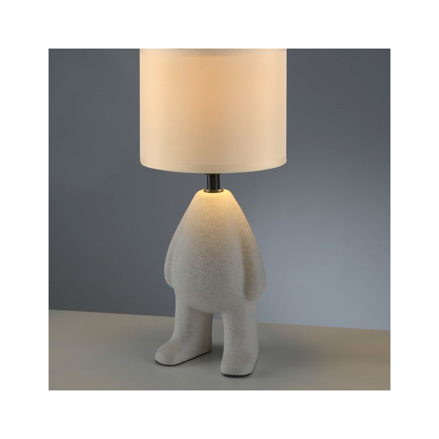 JUST LIGHT. 14191-39 - Candeeiro de mesa TED 1xE27/25W/230V bege