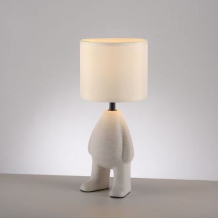 JUST LIGHT. 14191-39 - Candeeiro de mesa TED 1xE27/25W/230V bege