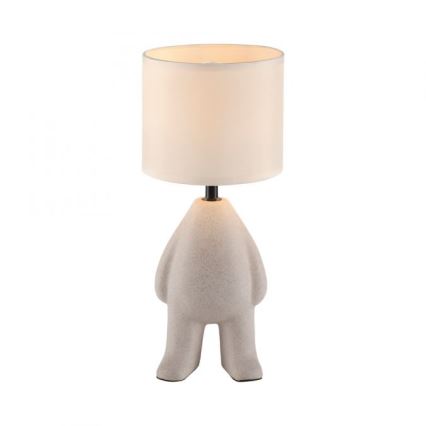 JUST LIGHT. 14191-39 - Candeeiro de mesa TED 1xE27/25W/230V bege