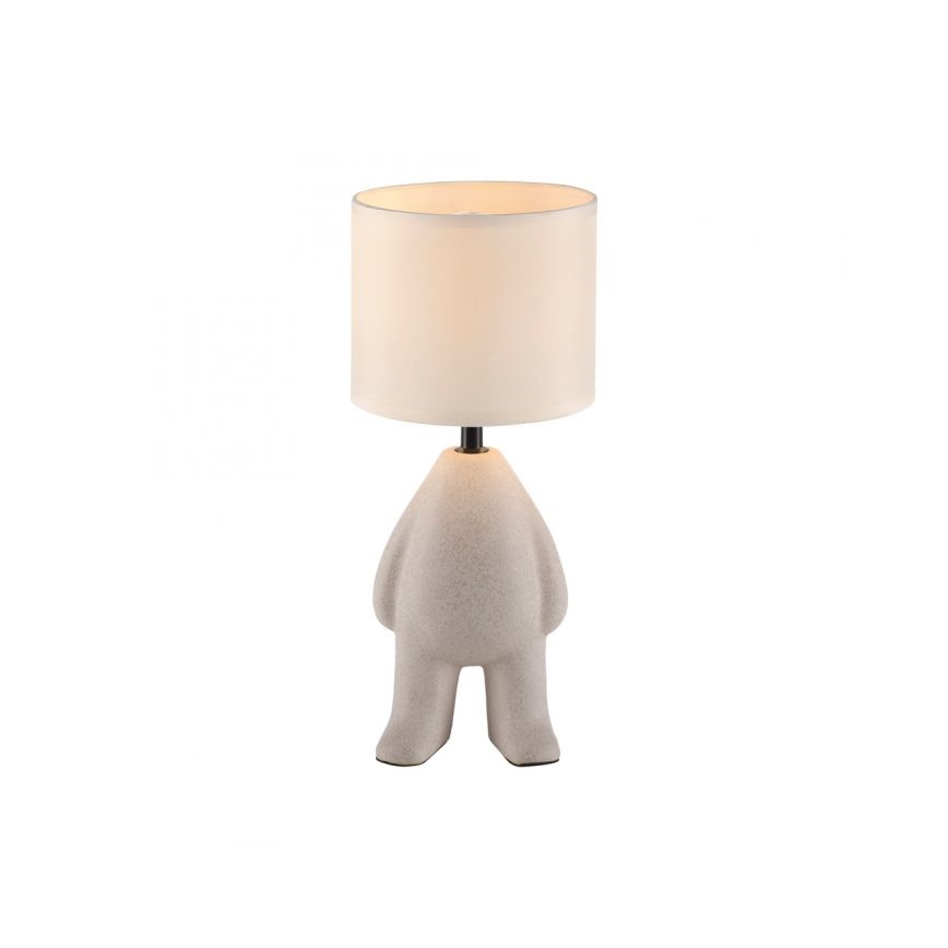 JUST LIGHT. 14191-39 - Candeeiro de mesa TED 1xE27/25W/230V bege