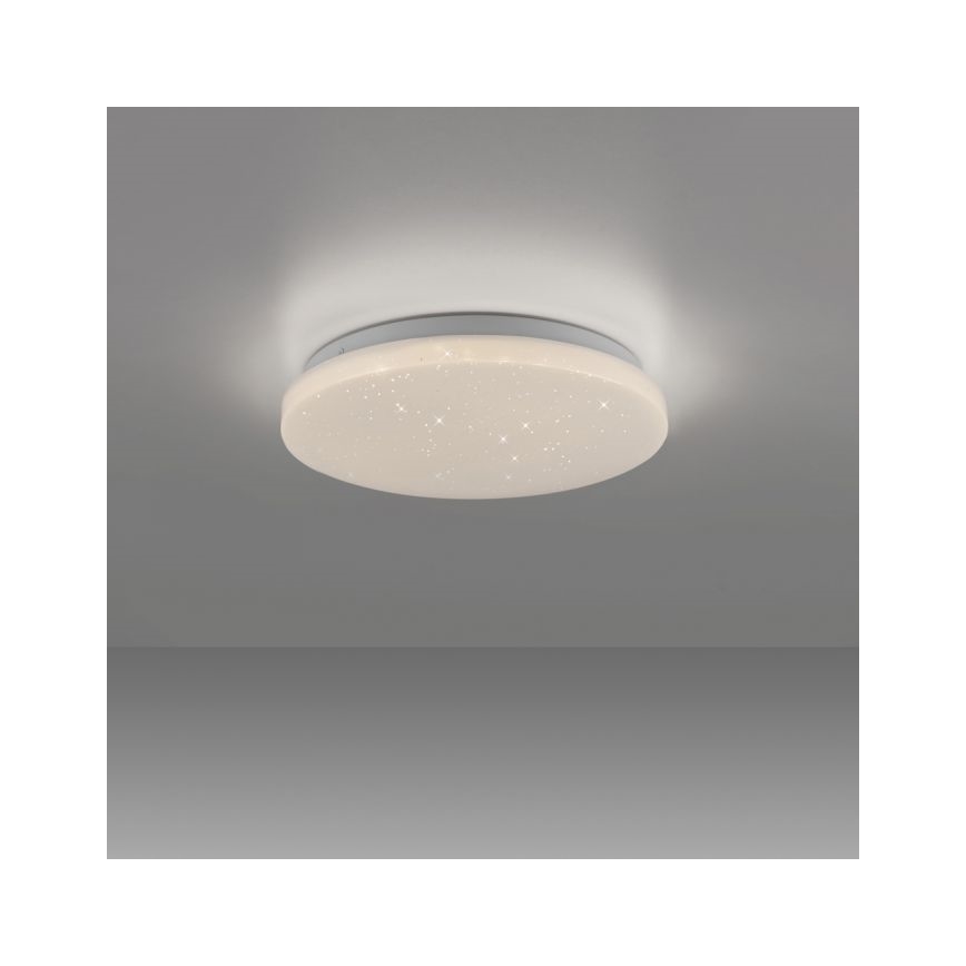 JUST LIGHT. 14275-16 - Iluminação de teto LED URANUS LED/10W/230V diâmetro 26 cm branco
