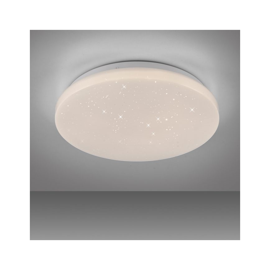 JUST LIGHT. 14275-16 - Iluminação de teto LED URANUS LED/10W/230V diâmetro 26 cm branco