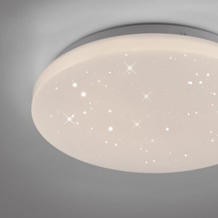 JUST LIGHT. 14275-16 - Iluminação de teto LED URANUS LED/10W/230V diâmetro 26 cm branco