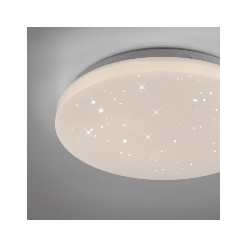 JUST LIGHT. 14275-16 - Iluminação de teto LED URANUS LED/10W/230V diâmetro 26 cm branco