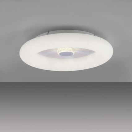 JUST LIGHT. 14383-16 - Iluminação de teto LED com regulação VERTIGO LED/26W/230V 2700-5000K branco + comando