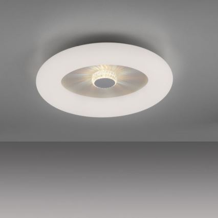 JUST LIGHT. 14383-16 - Iluminação de teto LED com regulação VERTIGO LED/26W/230V 2700-5000K branco + comando