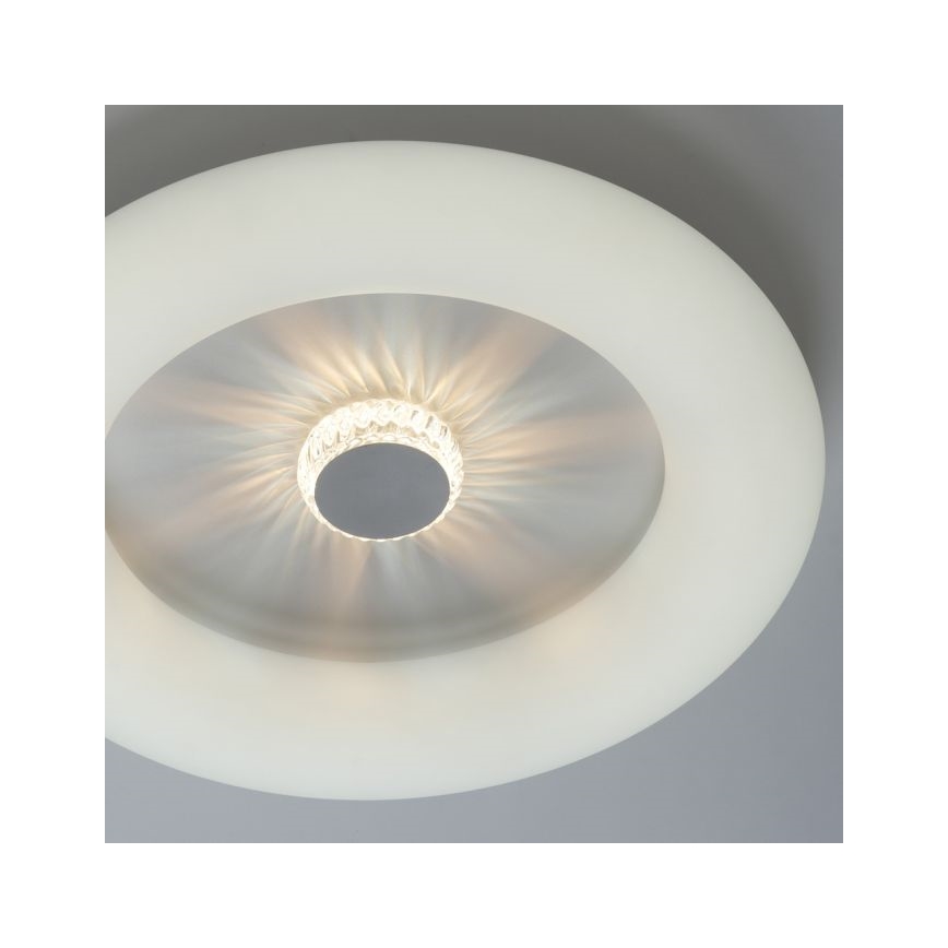 JUST LIGHT. 14383-16 - Iluminação de teto LED com regulação VERTIGO LED/26W/230V 2700-5000K branco + comando