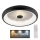 JUST LIGHT. 14384-18 - Iluminação de teto LED com regulação VERTIGO LED/29W/230V 2700-5000K preto + comando