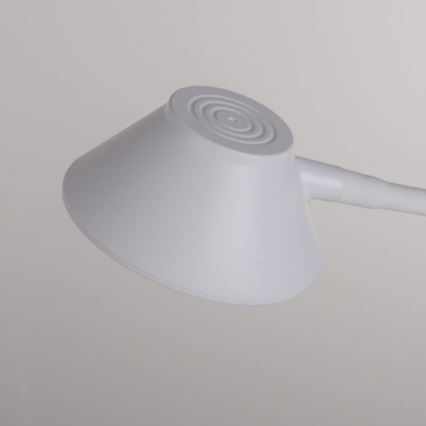 JUST LIGHT. 14414-16 - Candeeiro de mesa LED tátil, flexível e regulável com carregamento sem fios PUCKI LED/4,5W/230V branco