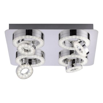 JUST LIGHT. 14662-17 - Foco LED RGBW com regulação TIM LOLASMART 4xLED/5,9/230V 2700-5000K + comando