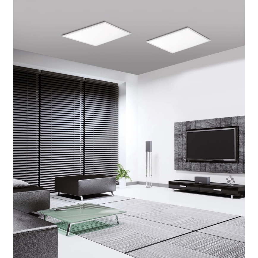 JUST LIGHT. 14681-16 - Painel integrado LED RGB com regulação LOLA FLAT LED/28W/230V 2700-5000K + comando