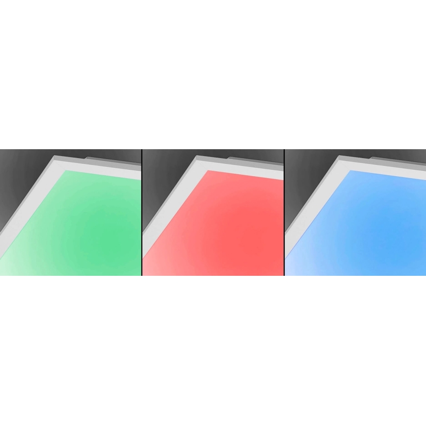JUST LIGHT. 14681-16 - Painel integrado LED RGB com regulação LOLA FLAT LED/28W/230V 2700-5000K + comando