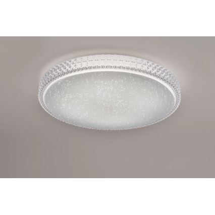 JUST LIGHT. 14745-00 - Iluminação de teto LED RGB com regulação FRIDA LED/36W/230V 2700-5000K + comando