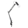 JUST LIGHT. 14773-18 - Candeeiro de mesa com clipe TURN ME 1xE27/60W/230V preto