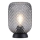 JUST LIGHT. 14906-18 - Candeeiro de mesa REISHI 1xE27/40W/230V preto