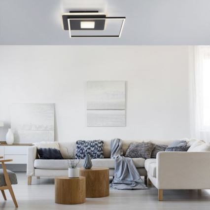 JUST LIGHT. 15045-18 - Iluminação de teto LED com regulação DOMINO LED/26W/230V