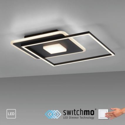JUST LIGHT. 15045-18 - Iluminação de teto LED com regulação DOMINO LED/26W/230V