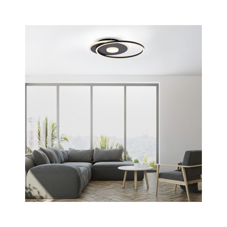 JUST LIGHT. 15046-18 - Iluminação de teto LED com regulação DOMINO LED/26,5W/230V