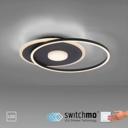 JUST LIGHT. 15046-18 - Iluminação de teto LED com regulação DOMINO LED/26,5W/230V