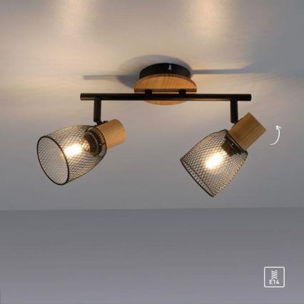 JUST LIGHT. 15192-79 - Foco TAMIS 2xE14/10W/230V