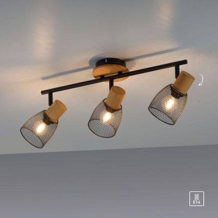JUST LIGHT. 15193-79 - Foco TAMIS 3xE14/10W/230V