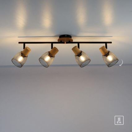 JUST LIGHT. 15194-79 - Foco TAMIS 4xE14/10W/230V