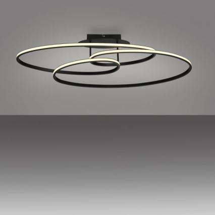 JUST LIGHT. 15321-18 - Iluminação de teto LED LUMACA LED/33W/230V preto