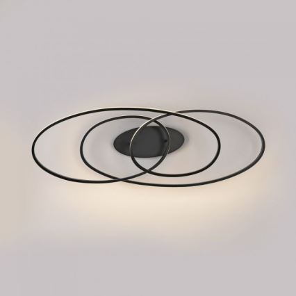 JUST LIGHT. 15321-18 - Iluminação de teto LED LUMACA LED/33W/230V preto