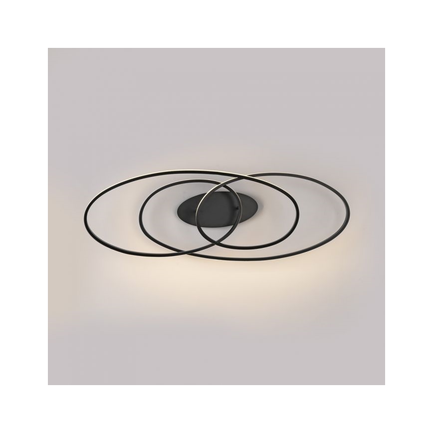 JUST LIGHT. 15321-18 - Iluminação de teto LED LUMACA LED/33W/230V preto