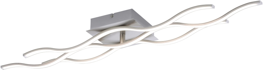 JUST LIGHT. 16266-55 - Iluminação de teto LED RGB com regulação LOLA WAVE LED/30W/230V 2700-5000K + comando
