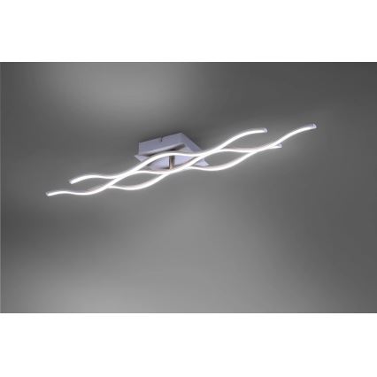 JUST LIGHT. 16266-55 - Iluminação de teto LED RGB com regulação LOLA WAVE LED/30W/230V 2700-5000K + comando
