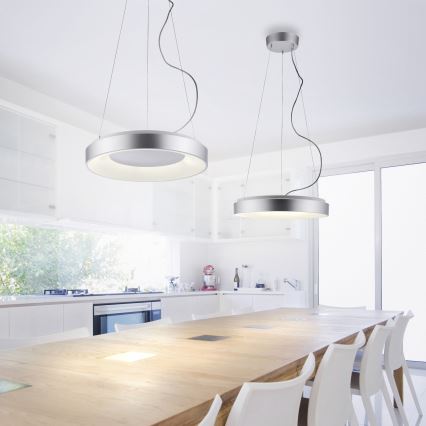 JUST LIGHT. 17075-21 - Candeeiro suspenso LED com regulação KETO ANIKA LED/26,5W/230V 2700-5000K + comando