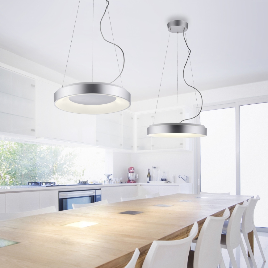 JUST LIGHT. 17075-21 - Candeeiro suspenso LED com regulação KETO ANIKA LED/26,5W/230V 2700-5000K + comando