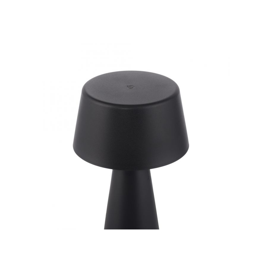 JUST LIGHT. 19260-18 - LED Regulação táctil exterior candeeiro ABERA LED/3W/3,7V 2000 mAh USB IP54 preto