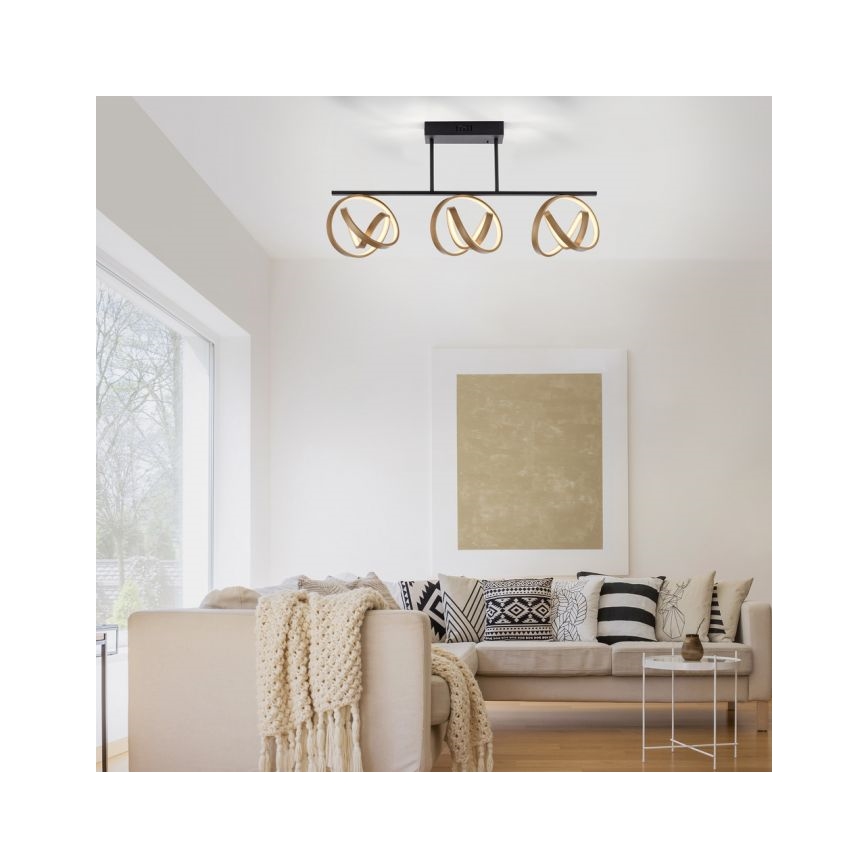 JUST LIGHT. 6245-18 - Candeeiro integrado LED com regulação LOOP 3xLED/11W/230V 2700-5000K + comando