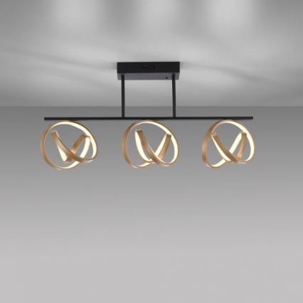JUST LIGHT. 6245-18 - Candeeiro integrado LED com regulação LOOP 3xLED/11W/230V 2700-5000K + comando