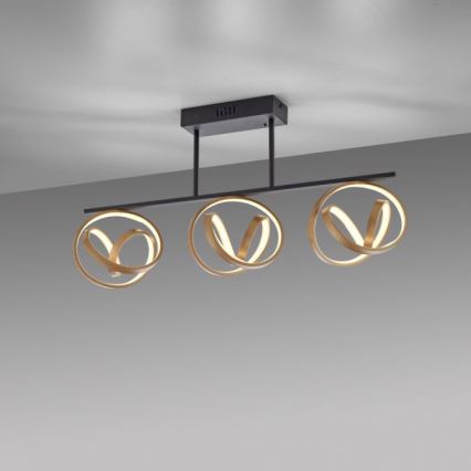 JUST LIGHT. 6245-18 - Candeeiro integrado LED com regulação LOOP 3xLED/11W/230V 2700-5000K + comando
