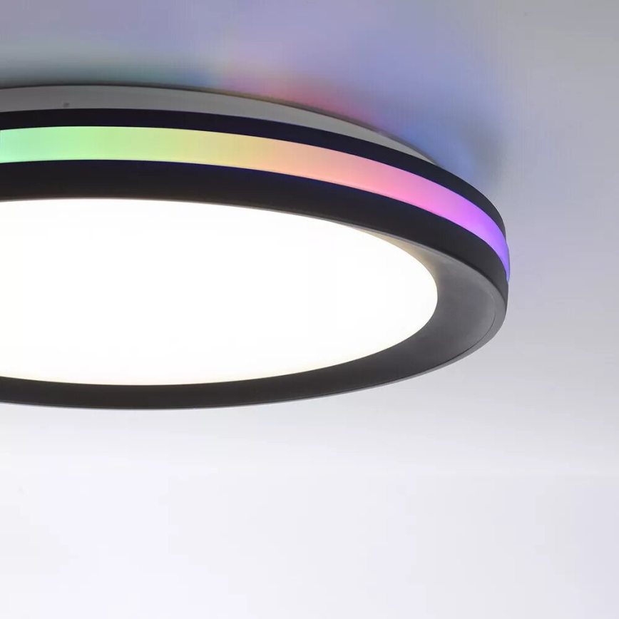 JUST LIGHT. 7509018 - Iluminação de teto LED RGBW com regulação GANGES LED/24W/230V 2700-5000K + comando