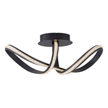 JUST LIGHT. 8475-18 - Candeeiro integrado LED com regulação BRILLA LED/29W/230V preto